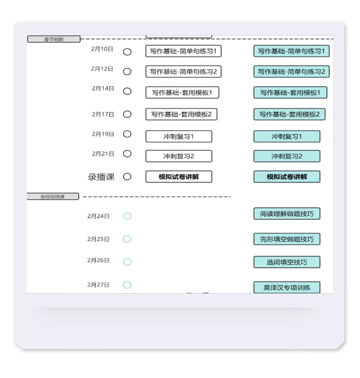 貴州學位英語考試資料課程